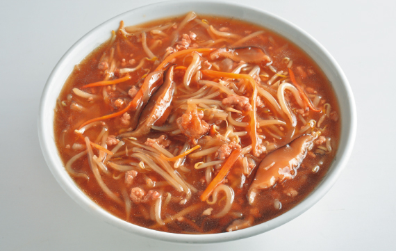 キッチンジャンジャン　もやしあんかけラーメン